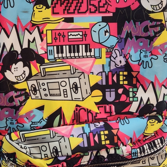 Disney Parks Artist Series Rafael Mickey Mouse Back to School Backpack Bag - Picture 3 of 12